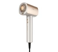 Cecotec Secador de Pelo Brushless de Última Generación DryGlam Nano Plasma Champagne. Potencia de 110,000 RPM y 1600W, Función de Plasma, Gran Flujo de Aire, Duradero, 3 Temperaturas y 3 Velocidades