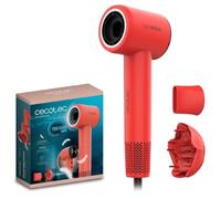 Cecotec Secador de Pelo Compacto y Ligero DryNova Red Spark. 1600W, 110000RPM, Motor Brushless, Difusor y Concentrador