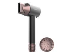 Cecotec Secador de Pelo Iones - DryGlam 2in1 Sensor Black. 1400W, 110000rpm, Tecnología Sensor Temperatura, Motor Brushless, 2 Velocidades y 3 Temperaturas, Incluye Boquilla Concentradora y Difusor