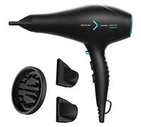 Cecotec Secador de pelo iónico Bamba IoniCare 5350 Powershine Ice. 2600 W, Ion real, Dos Boquillas de precisión, Difusor máximo volumen, Ajuste de temperatura y velocidad