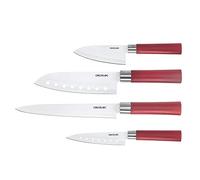 Cecotec Set de 4 Cuchillos con Recubrimiento cerámico, Acero Inoxidable, Multicolor