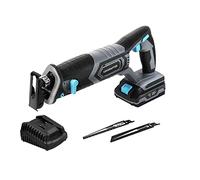 Cecotec Sierra de Sable sin Cables CecoRaptor Perfect Quick&Cut 2020 Advance. Batería 20V y 2000 mAh, Frecuencia de Oscilación 3000spm, Profundidad Corte 100mm Madera, 10mm Aluminio, 8mm metal