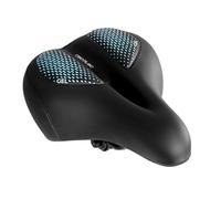 Cecotec Sillín Bicicleta Cómodo de Gel con Amortiguadores DrumFit SitBike Gel. Compatible Las Tijas de Sillín con Riel de 7mm de Diámetro y con Las de Diámetro de Tubo de 23 mm, Hendidura Central