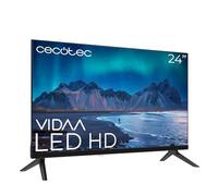 Cecotec Smart TV, Televisor LED de 24 Pulgadas Resolución HD A5 Series ALH50024. Smart TV VIDAA, Sistema Dolby Audio, WiFi Integrado, Salida de Auriculares, Chromecast, 3 HDMI y 2 USB