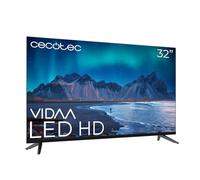 Cecotec Smart TV - Televisor LED - 32 Pulgadas - Resolución HD A5 Series ALH50032. Smart TV VIDAA, Sistema Dolby Audio, WiFi, Salida de Auriculares, Chromecast, 3 HDMI y 2 USB
