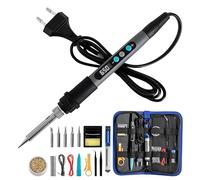 Cecotec Soldador de Precisión con 100W de Potencia PrecissionSoldier 650 Vision Full, Pantalla Digital Integrada para Control de Temperatura, Alcanza 650ºC, Maletín y Set de Accesorios Completo