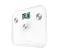 Cecotec Báscula de baño Surface Precision EcoPower 10100 Full Healthy White. Con pulsador,Superficie de vidrio templado de alta seguridad, sensores de precisión, pantalla LCD