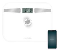 Cecotec Báscula de baño Surface Precision EcoPower 10200 Smart Healthy. Con pulsador, Superficie de vidrio templado de alta seguridad, Sensores de precisión, App