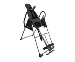 Cecotec Tabla de Inversión Plegable con Inversión Total 180º Drumfit Inversion 1800. Estira la Espalda, Cinturón y Almohadillas de Seguridad, 26 Niveles Ajustables, Máximo Peso 120Kg