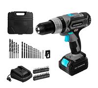 Cecotec Taladro Atornillador, Perforador y Percutor de Batería CecoRaptor Perfect ImpactDrill 2024 Advance. Batería de 24V y 2000 mAh, Velocidad 15500 rpm, Ratio de Impacto 22.500 bpm