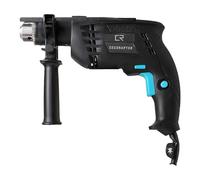 Cecotec Taladro Eléctrico Percutor CecoRaptor Impact Drill. 850W, Broca13mm, 4800 rpm, 46000 Impactos por Minuto, Empuñadura Auxiliar, Interruptor Bloqueo en Gatillo, Regla de Profundidad, Cable 3m