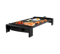 Cecotec Plancha de Asar Eléctrica Tasty&Grill 2500 RockWater MixGrill. 2150 W, Revestimiento Antiadherente, Superficie Mixta, Termostato Regulable, Apta para Lavavajillas