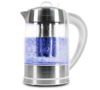 Cecotec ThermoSense 370 tetera eléctrica 1,7 L 2200 W Gris, Acero inoxidable, Transparente, Blanco