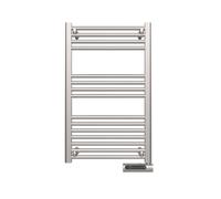 Cecotec Radiador Toallero Eléctrico Bajo Consumo ReadyWarm 9100 Smart Towel Steel 500 W, Pantalla LED, Control táctil, Temporizador, 3 Modos de Funcionamiento, 2 Sistemas de Seguridad
