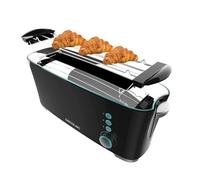 Cecotec Tostador Toast&Taste Extra B, 1000W de Potencia, Doble ranura larga para 2 Tostadas, Ranura XL, Apagado y Pop-up Automático, Recogemigas, Varillas Superiores, Autocentado