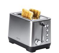 Tostador BigToast Doble 100W (Plata) - CECOTEC