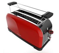 Cecotec tostadora vertical 2 ranuras largas toastin' time 1500 red. 15