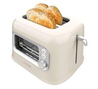 Tostadora RetroVision 700W (Beige/Acero Inoxidable) - CECOTEC