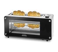 Cecotec VISIONTOAST 2 rebanada(s) 1260 W Negro, Acero inoxidable