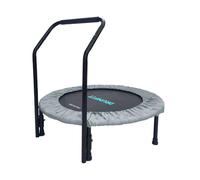 Cecotec Trampolín de Fitness Adultos Ø 92cm Desmontable y Plegable Drumfit Jump 920. Cama Elástica 92cm de Diámetro, Base de 6 Patas, Máximo Peso 100Kg
