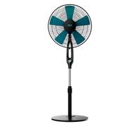 Cecotec Ventilador de Pie con Mando a Distancia EnergySilence 560 Max Smart. 45W, Diámeto de 16", 5 Aspas, Temporizador 12h, Pantalla LED, Control Táctil, Oscilación Automática de 80º