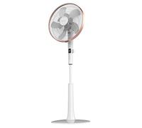 Ventilador de pie - Cecotec EnergySilence 1030 SmartExtreme, 28 W, 10 aspas, 3 velocidades, Modo Turbo, Blanco