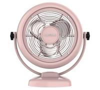 Cecotec Ventilador sobremesa EnergySilence 800 RetroDesk – 20W, 8 pulgadas, 2 velocidades, rosa