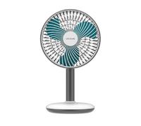 Cecotec ventilador de sobremesa a batería 4000 portable desk, 4000mah, gran autonomía, 6 pulgadas, panel táctil
