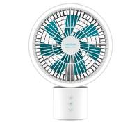 Cecotec Ventilador de sobremesa a batería EnergySilence 8000 8000 mAh 8" Aro LED 360º