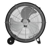 Cecotec Ventilador de Suelo Industrial Proindustry 2000. 120W, Diámetro 50cm, 3 Velocidades, Aspas de Aluminio, Flujo de Aire 5404,2m³/h, Diseño Transportable, Rejilla de Protección, Fácil Manejo