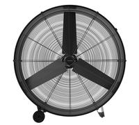 Cecotec Ventilador de suelo Industrial Proindustry 3600. 360W, Diámetro 90 cm, 3 Velocidades, Aspas de Aluminio, Flujo de Aire 20201,4m³/h, Diseño Transportable, Rejilla De Protección, Fácil Manejo