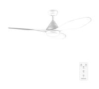 Cecotec ventilador de techo con luz y mando a distancia energysilence