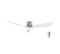 Cecotec Ventilador de Techo Energysilence Aero 5400, 40W, Motor DC | Diámetro 132Cm, 3 Aspas, Temporizador, 6 Velocidades, Mando a Distancia, Función Verano/Invierno, Diseño Silencioso