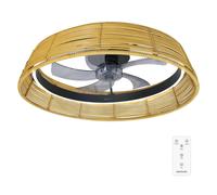 Cecotec ventilador de techo con luz con mando energysilence lampaero 6