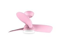 Cecotec ventilador de techo con luz energysilence aero 3050 pink. 35 w