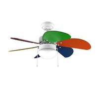 Ventilador de Techo Energysilence Aero 360 Colorfull 50W (Ø92cm) - CECOTEC