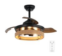 Cecotec ventilador de techo con luz energysilence aero 3600 invisible