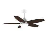Cecotec ventilador de techo con luz energysilence aero 4200 white&dark