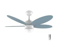 Cecotec ventilador de techo con luz energysilence aero 4260 sky. 40 w,
