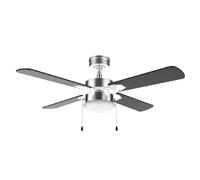 Cecotec ventilador de techo con luz energysilence aero 450 ironblack d