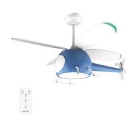 Energysilence Aero 4600 Ventilador de Techo Helicóptero Ø100cm 36W (Azul) - CECOTEC