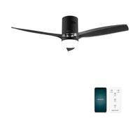 Energysilence Aero 5285 Sun Ventilador de Techo 40W Ø132cm (Negro/Transparente) - CECOTEC