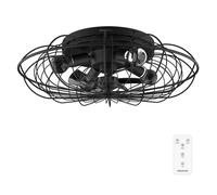 Cecotec ventilador de techo con luz energysilence lampaero 650 iron de