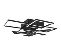 Cecotec Ventilador de Techo con Luz EnergySilence LampAero 690 FlowLight. 20W, Motor DC, Luz LED de 45W, 5 Aspas de 17", Mando, 3 Velocidades, 3 Tonos de Luz, Temporizador, Modo Winter/Summer