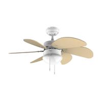Cecotec Ventilador de techo con luz Ventilador de techo EnergySilence Aero 3600 Vision SunLight