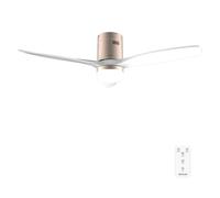 Cecotec ventilador de techo con luz y mando a distancia de 52' energys