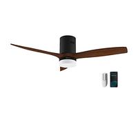 Cecotec EnergySilence Aero 5600 Black Aqua Connected Ventilador de Techo con Luz 40W Negro/Marrón