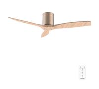 Cecotec ventilador de techo con mando a distancia de 52' energysilence