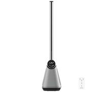 Cecotec Ventilador de torre 9890 Skyline Bladeless Sin Aspas de 39", 50W, Pantalla LED táctil, Mando a distancia, 3 Modos, 3 Velocidades, Temporizador 15h, Oscilación 40º