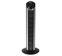 Cecotec Ventilador de Torre Digital con Temporizador y Mando a Distancia EnergySilence 890 Skyline. 50 W, 30'' (76cm) de Altura, Oscilación, Motor de Cobre, 3 Velocidades, 3 Modos, Negro
